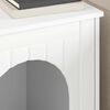 vidaXL Maison pour chat Blanc 53 x 52 x 62 cm Bois d'ing&eacute;nierie