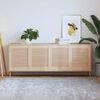 vidaXL Portes d'armoire &agrave; persiennes 4 pcs 61,5x49,4 cm pin massif