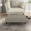 vidaXL Repose-pied Gris clair 78x56x32 cm Velours