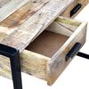 vidaXL Table console avec 3 tiroirs bois de manguier 110x35x78 cm