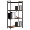vidaXL &Eacute;tag&egrave;re Ch&ecirc;ne fum&eacute; 40 x 30 x 85 cm Bois d'ing&eacute;nierie