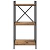 vidaXL &Eacute;tag&egrave;re Bois ancien 40 x 30 x 85 cm Bois d'ing&eacute;nierie
