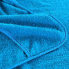 vidaXL Serviettes de plage 2 pcs turquoise 75x200 cm tissu 400 GSM