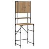 vidaXL Cabinet pour lave-linge Ch&ecirc;ne artisanal 68 x 48,5 x 194 cm