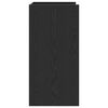 vidaXL Armoire pour machine &agrave; laver Ch&ecirc;ne noir 67,5 x 48 x 97 cm