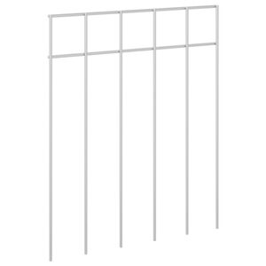 vidaXL Panneau de cl&ocirc;ture de jardin 12 pc 25 x 30 cm Acier galvanis&eacute;