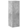 vidaXL Support pour plantes gris b&eacute;ton 33x33x100 cm bois d'ing&eacute;nierie