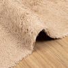 vidaXL Tapis Shaggy &agrave; poils longs NAVARRA beige 200x290 cm polyester