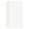 vidaXL Ensemble de meubles TV 8 pcs Blanc Bois d'ing&eacute;nierie