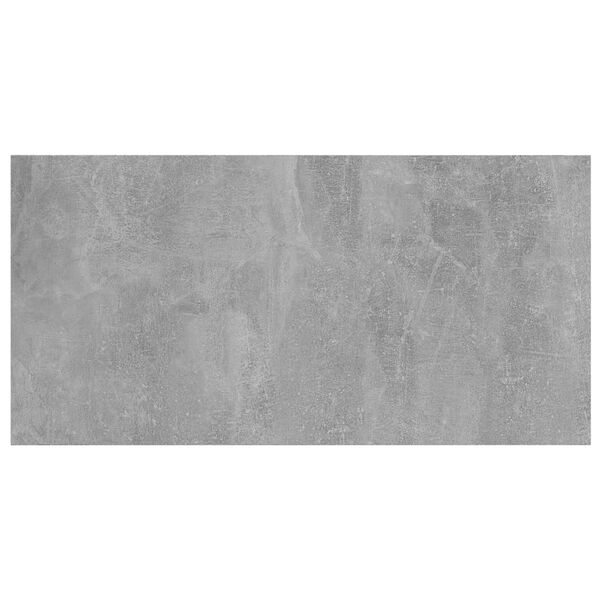 vidaXL Panneaux de biblioth&egrave;que 4 pcs gris b&eacute;ton bois d&rsquo;ing&eacute;nierie