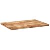 vidaXL Dessus de table rectangulaire 120x70x4 cm bois massif d'acacia