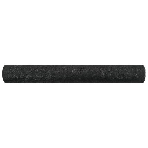 vidaXL Filet brise-vue Noir 2x50 m PEHD 75 g/m&sup2;