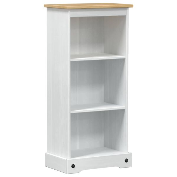 vidaXL Biblioth&egrave;que Blanc 46 x 29 x 100 cm Pin massif