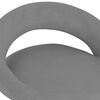 vidaXL Chaises pivotantes &agrave; manger lot de 4 gris velours