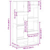 vidaXL Biblioth&egrave;que blanc 100x33x175 cm bois d'ing&eacute;nierie