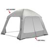 Bo-Camp Paroi lat&eacute;rale avec moustiquaire de tente Air Gazebo Gris