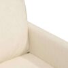 vidaXL Chaises de salle &agrave; manger 2 pcs Beige 57 x 67 x 98 cm Lin