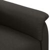vidaXL Fauteuil inclinable Taupe Tissu
