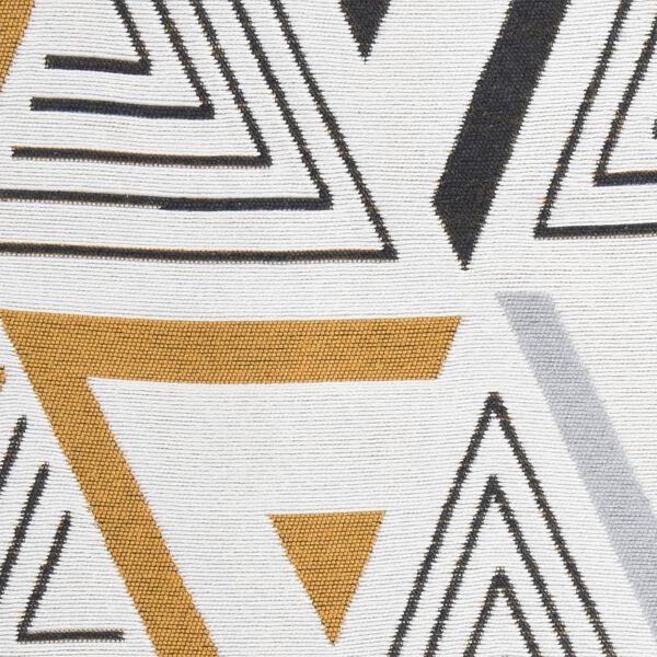 vidaXL Tapis Jaune et gris 80x150 cm Coton