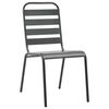 vidaXL Ensemble de salle &agrave; manger pour jardin 5 pcs Anthracite