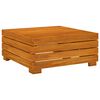 vidaXL Salon de jardin 5 pcs avec coussins Bois d'acacia solide