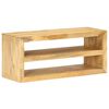 vidaXL Meuble TV 107x35x45 cm Bois de manguier solide
