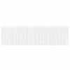 vidaXL Rideau en Dentelle Blanc 600 x 100 cm Polyester