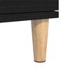 vidaXL Buffet avec tiroir Ch&ecirc;ne noir 60 x 35 x 70 cm Bois d'ing&eacute;nierie