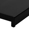 vidaXL Appui de fen&ecirc;tre Noir avec grain de bois 100 x 40 x 4,5 cm PVC