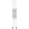 vidaXL Ensemble de meubles salle de bain 3 pcs blanc bois d'ing&eacute;nierie