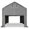 vidaXL Couverture de tente de rangement PVC 3x6 m Gris