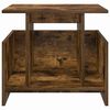 vidaXL Meuble TV Ch&ecirc;ne fum&eacute; 50 x 35 x 45 cm Bois d'ing&eacute;nierie