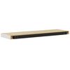 vidaXL &Eacute;tag&egrave;res flottantes 2 pcs Ch&ecirc;ne et blanc 90x23,5x3,8 cm MDF