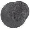 vidaXL Tapis HUARTE &agrave; poils courts doux et lavable anthracite &Oslash; 100 cm