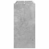 vidaXL Porte-parapluie Gris b&eacute;ton 65 x 24 x 50 cm Bois d'ing&eacute;nierie