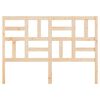 vidaXL T&ecirc;te de lit 146x4x104 cm Bois massif de pin