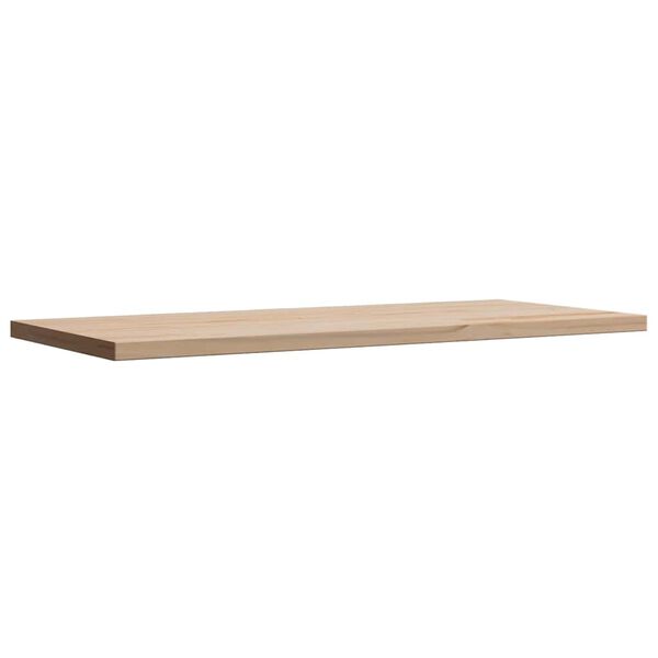 vidaXL Dessus de table 90x40x1,7 cm rectangulaire bois de pin massif