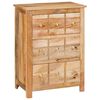 vidaXL Buffet Marron 55 x 35 x 75 cm bois de manguier massif