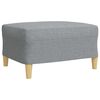 vidaXL Ensemble de canap&eacute;s 3 pcs repose-pied et coussins d&eacute;coratifs