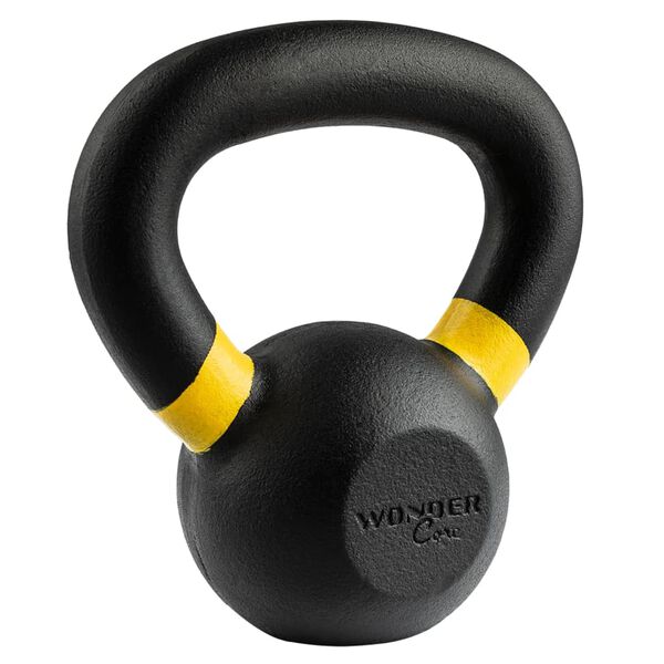 Wonder Core Kettlebell de force rev&ecirc;tu 4 kg Noir et jaune