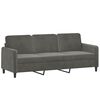 vidaXL Ensemble de canap&eacute;s 3 pcs coussins d&eacute;coratifs et coussins