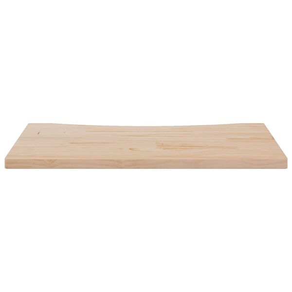vidaXL Dessus de bureau 80x40x2,5 cm bois massif de pin