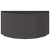 vidaXL Jardini&egrave;re Noir 120 x 60 x 50 cm Acier