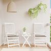 vidaXL Coussins de chaise jardin lot de 2 taupe 40x40x3cm tissu oxford