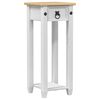 vidaXL Support de Plante Blanc 30 x 30 x 73 cm Bois de pin massif