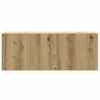 vidaXL Ensemble de meuble TV mural 8 pcs ch&ecirc;ne artisanal