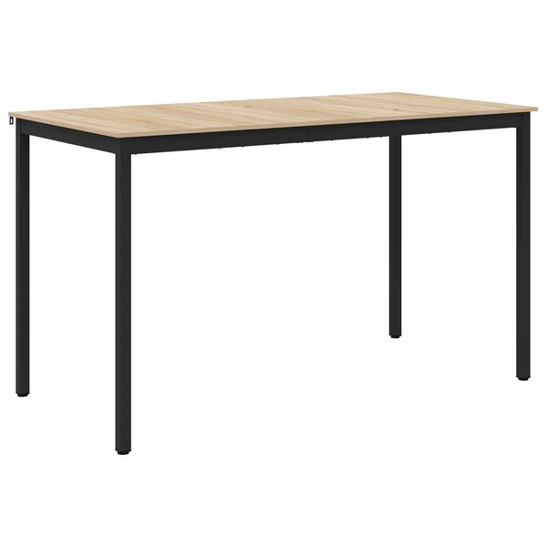vidaXL Table de salle &agrave; manger / Table de repas Bois d'ing&eacute;nierie