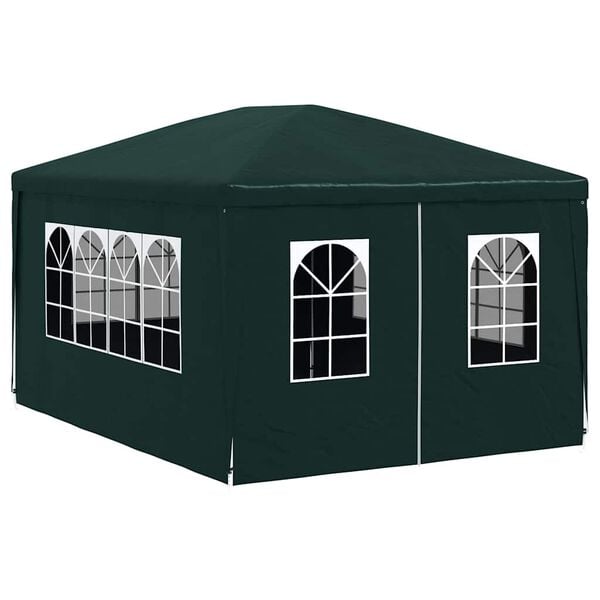 vidaXL Tente de r&eacute;ception 3x4 m Vert