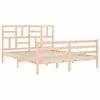 vidaXL Cadre de lit sans matelas 160x200 cm bois massif
