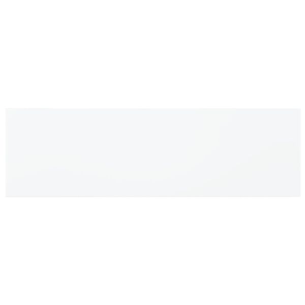 vidaXL Panneaux de biblioth&egrave;que 8 pcs Blanc 100x30x1,5 cm Agglom&eacute;r&eacute;